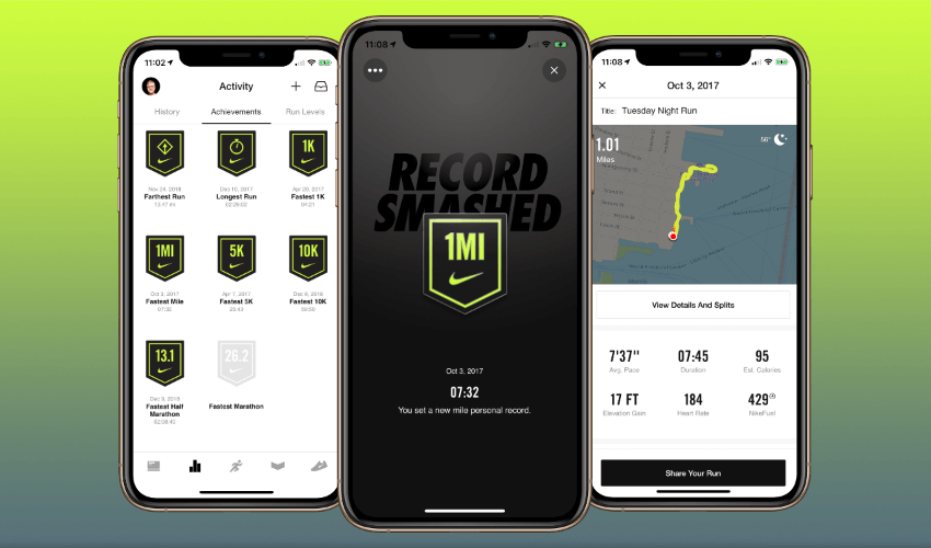 Nike+ Run Club App