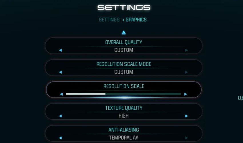 Adjust Settings