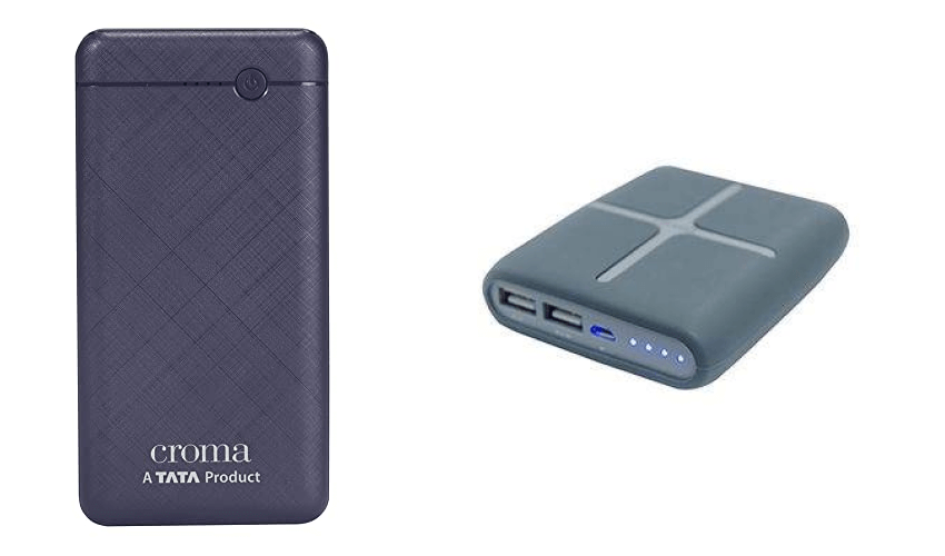 CROMA 10000 mAh Power Bank