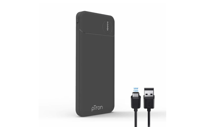 PTron 10000 mAh Lithium Polymer Dynamo Pro Power Bank