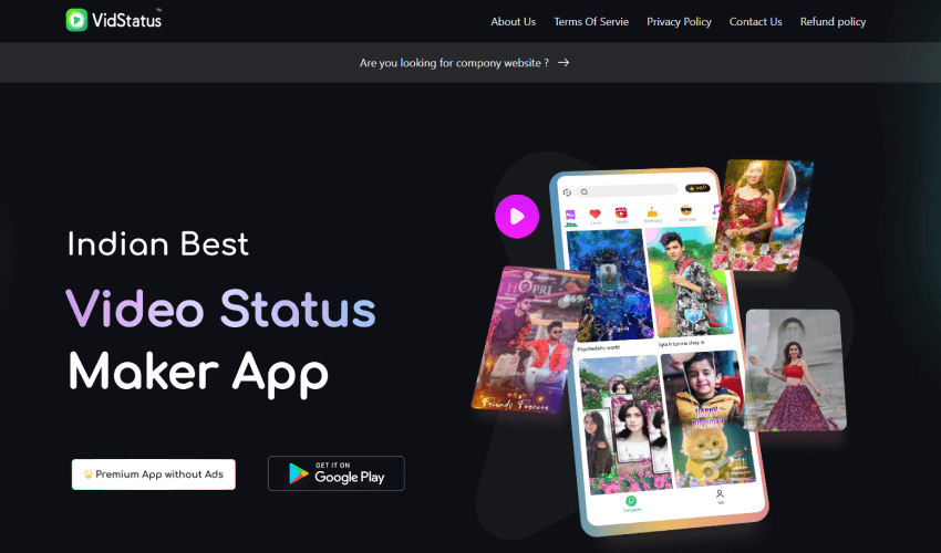 vidstatus - apps for whatsApp status