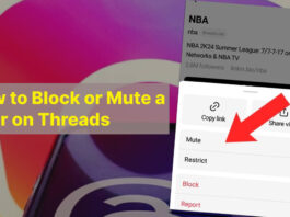 How to Block or Mute a User on Threads