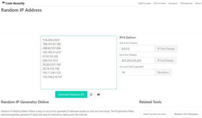 12 Best Random IP Address Generator Tools in 2023