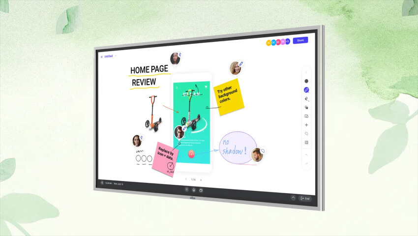 Ideao Hub Interactive Whiteboard - best digital whiteboard