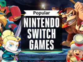 Popular Cartoon Series Games on Nintendo Switch