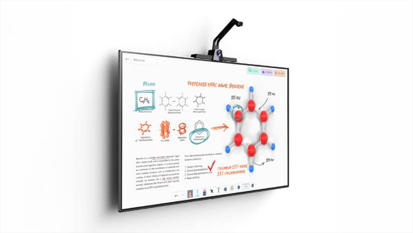 Tutor Plus X Interactive Digital Panel - good digital whiteboard for home