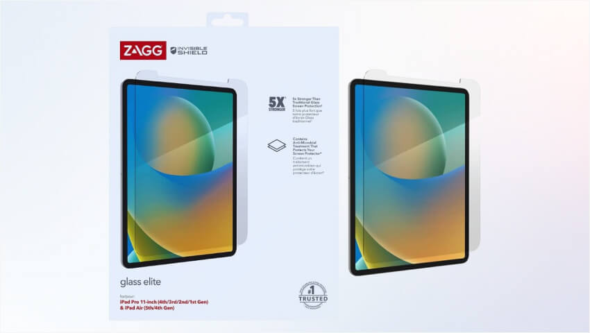 ZAGG InvisibleShield Tempered Glass Brands for tablets