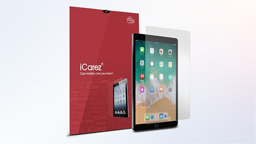 iCarez Best Tempered Glass company for tablets