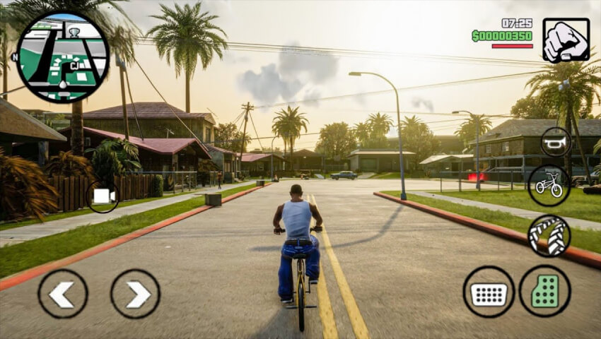 San Andreas  - one of the best open world games like gta v for android