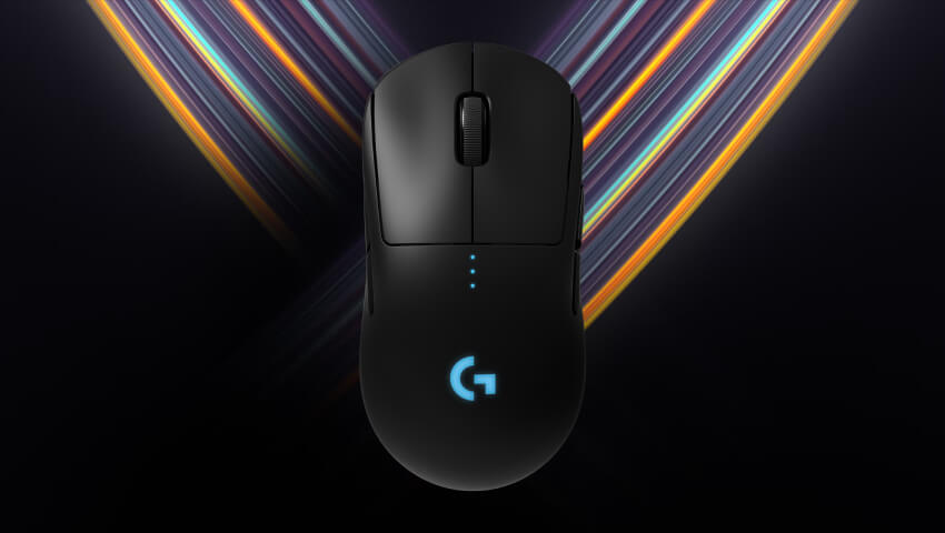 Logitech G PRO Wireless gaming mouse used by kwanti in the fortnite finals