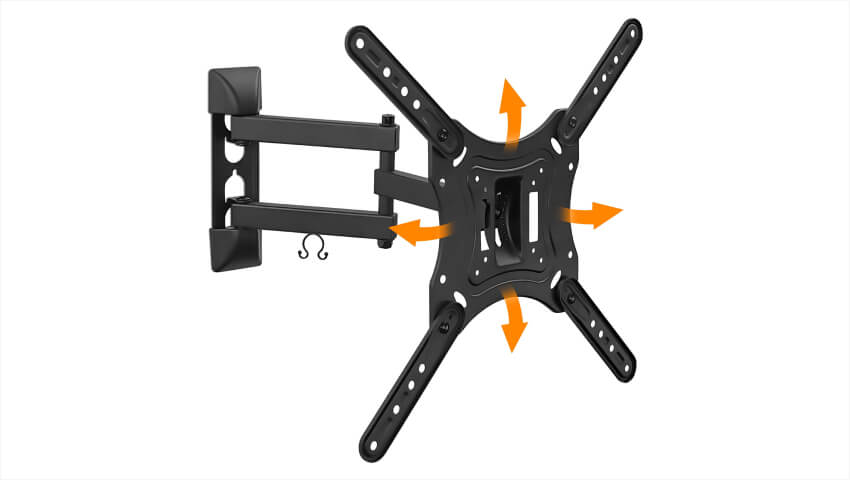 Mount-It! Full Motion TV Wall Mount