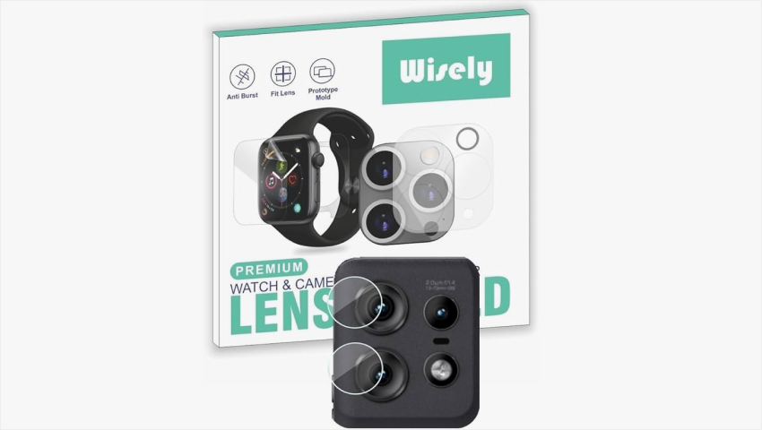 Wisely 2in 1 Camera Lens Protector + TPU Guard