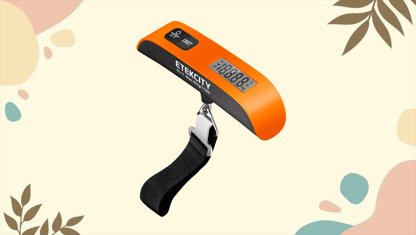 Etekcity Luggage Scale - most needed travel gadgets